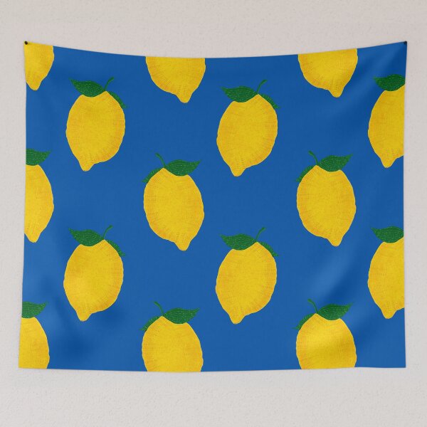 Item preview, Lemon Morse Code-Blue designed and sold by deblevart.
