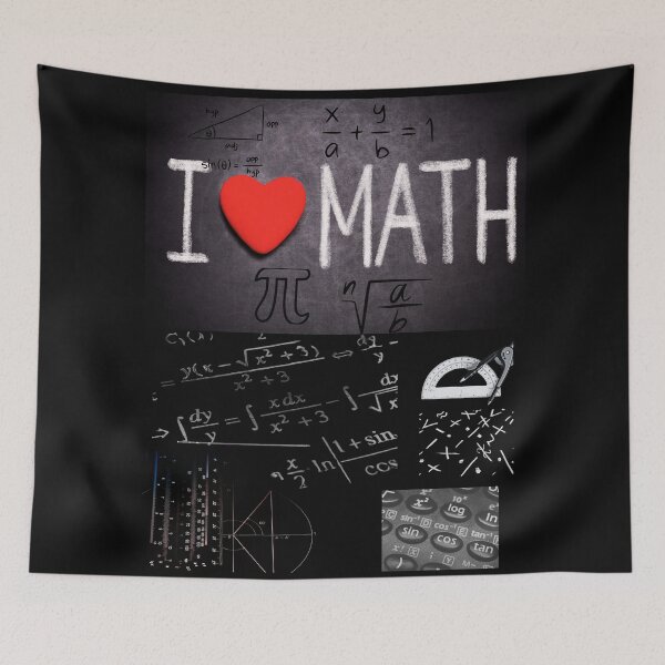 Item preview, I Love Math designed and sold by Planet Agora.