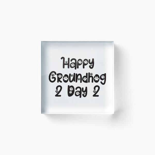 Item preview, Happy Groundhog Day designed and sold by EunsooLee.