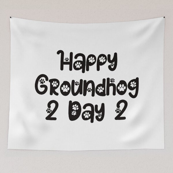 Item preview, Happy Groundhog Day designed and sold by EunsooLee.