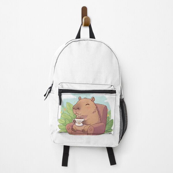 Item preview, Capybara drinking Colombian coffee designed and sold by SolArch.