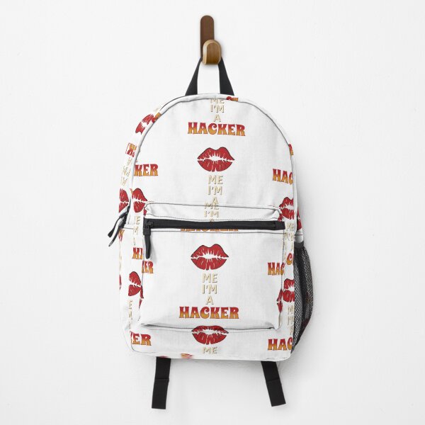 Item preview, Kiss Me I'm a Hacker Funny Cyberpunk Design designed and sold by Teacher2Nerds.