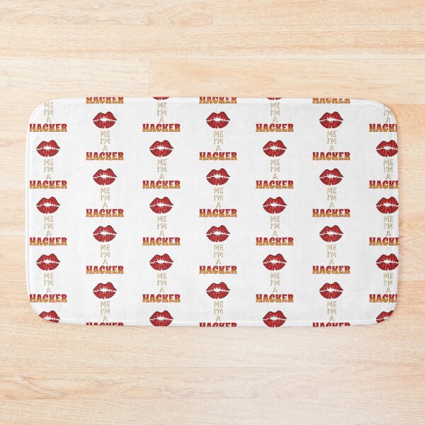 Item preview, Kiss Me I'm a Hacker Funny Cyberpunk Design designed and sold by Teacher2Nerds.