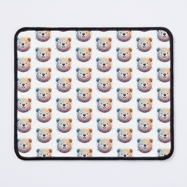 Item preview, Happy Glitter Wombat Face designed and sold by TheAnimalZ00.