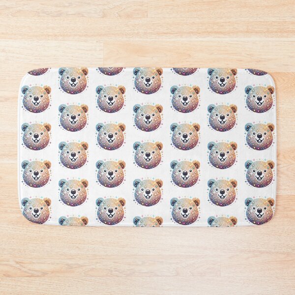 Item preview, Happy Glitter Wombat Face designed and sold by TheAnimalZ00.