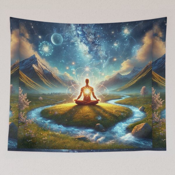 Item preview, Cosmic Mindfulness – A Journey into Universal Connection designed and sold by Meta2Physical.