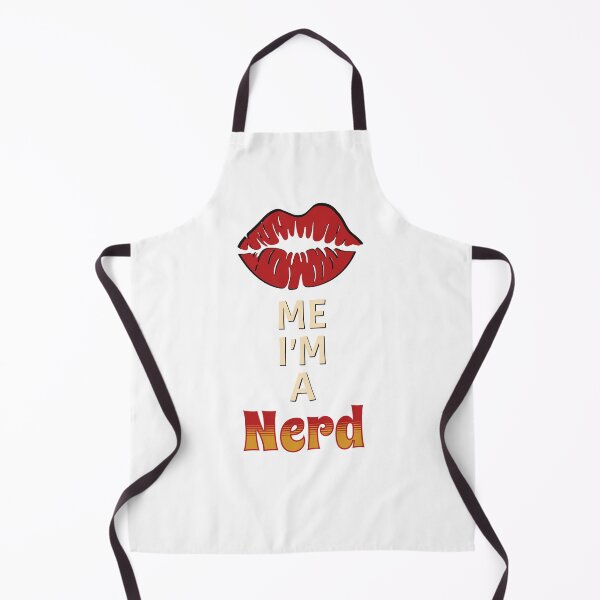 Item preview, Funny "Kiss Me I'm a Nerd" Retro Geek Design designed and sold by Teacher2Nerds.