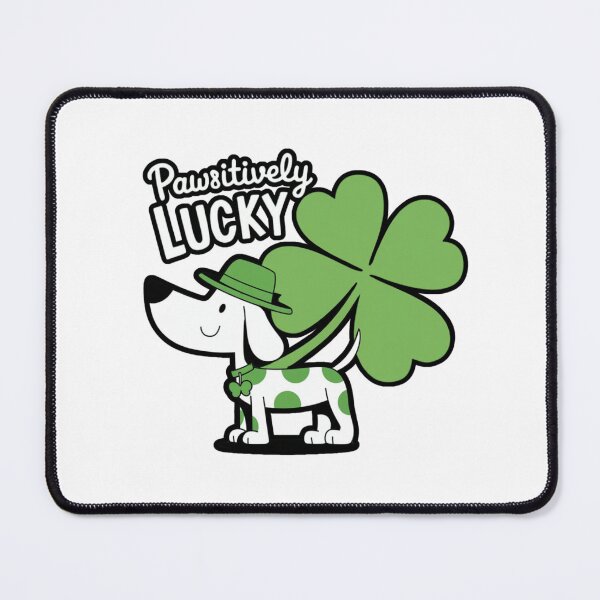 Item preview, Pawsitively  Lucky | st. pattys day designed and sold by FitEnvy.