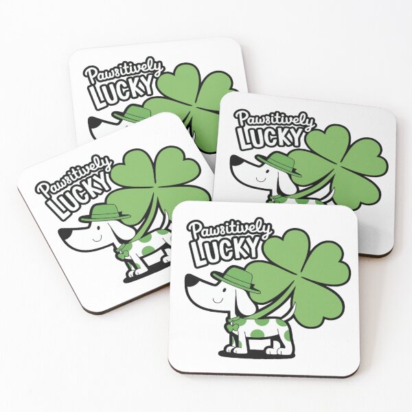 Item preview, Pawsitively  Lucky | st. pattys day designed and sold by FitEnvy.