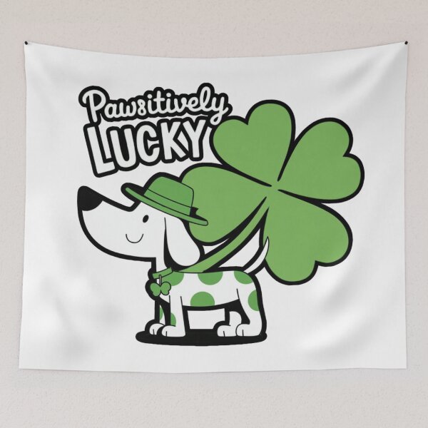 Item preview, Pawsitively  Lucky | st. pattys day designed and sold by FitEnvy.