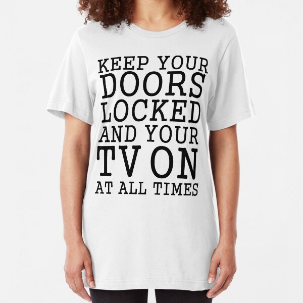 public service announcement Slim Fit T-Shirt