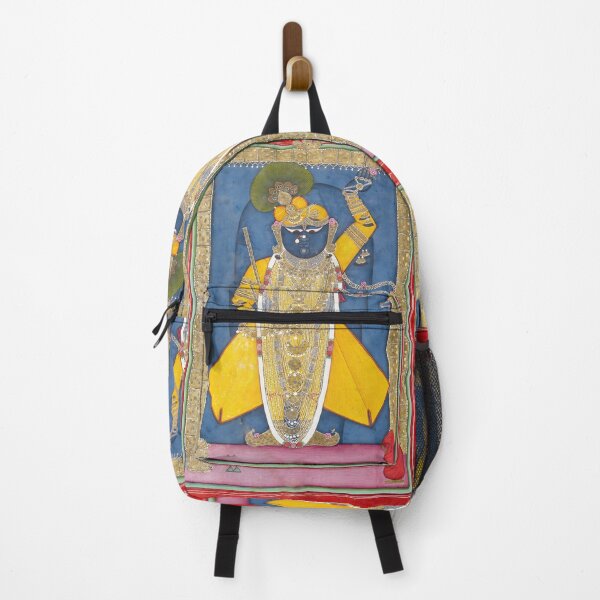 Item preview, Sacred Beauty – 19th-Century Rajasthani Painting of Shri Nathji designed and sold by HistoryOnWalls.