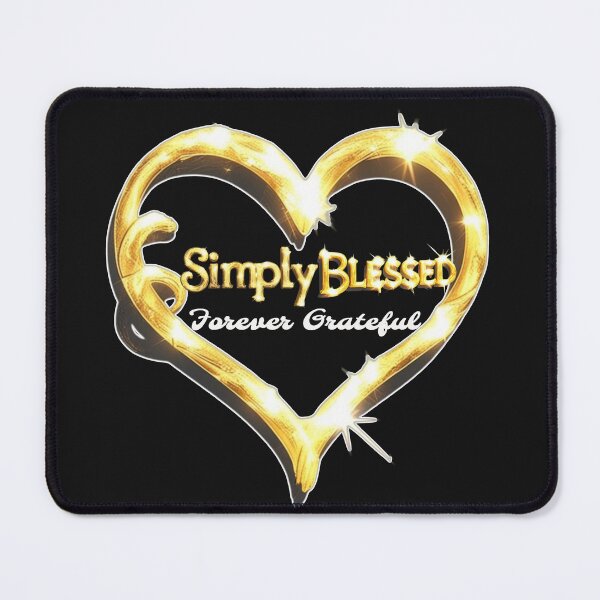 Item preview, Simply blessed graphic design designed and sold by JennyFinns.