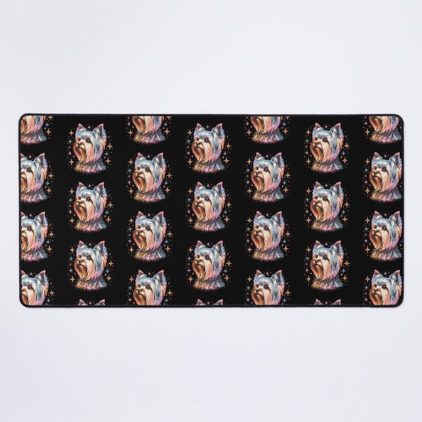 Item preview, Glitter Yorkshire Terrier Dog Face designed and sold by TheAnimalZ00.