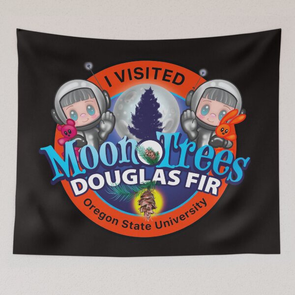 Item preview, Izzy and Dee Adventures - Moon Trees - Oregon State University designed and sold by MetroINKbooks.