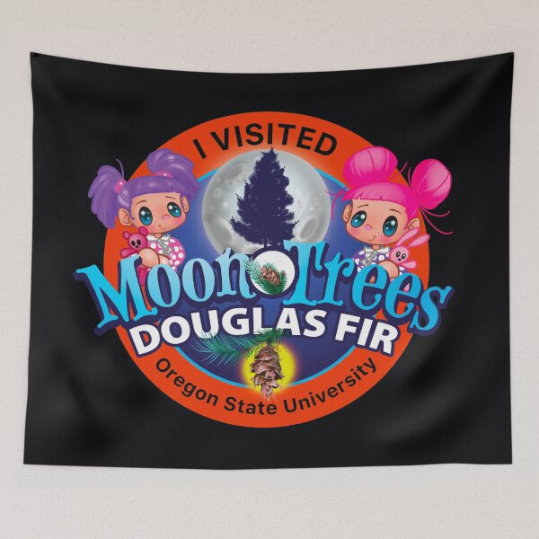 Item preview, Izzy and Dee Adventures - Moon Trees Oregon State University designed and sold by MetroINKbooks.