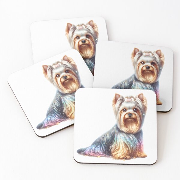 Item preview, Glitter Yorkshire Terrier  designed and sold by TheAnimalZ00.