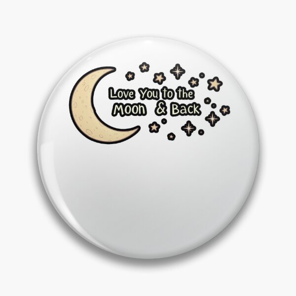 Item preview, Love you to the moon and back designed and sold by FitEnvy.