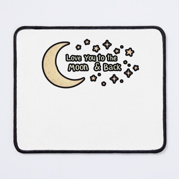 Item preview, Love you to the moon and back designed and sold by FitEnvy.