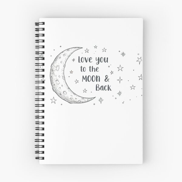 Item preview, Love you to the moon and back designed and sold by FitEnvy.