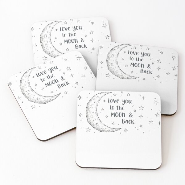 Item preview, Love you to the moon and back designed and sold by FitEnvy.