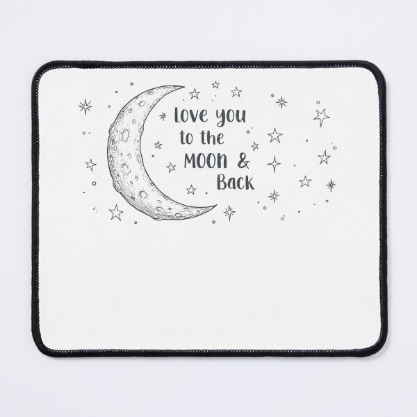 Item preview, Love you to the moon and back designed and sold by FitEnvy.