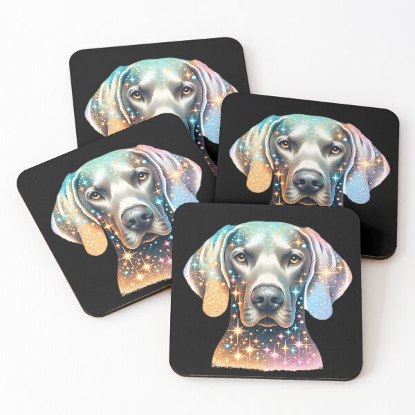 Item preview, Glitter Weimaraner Dog  designed and sold by TheAnimalZ00.