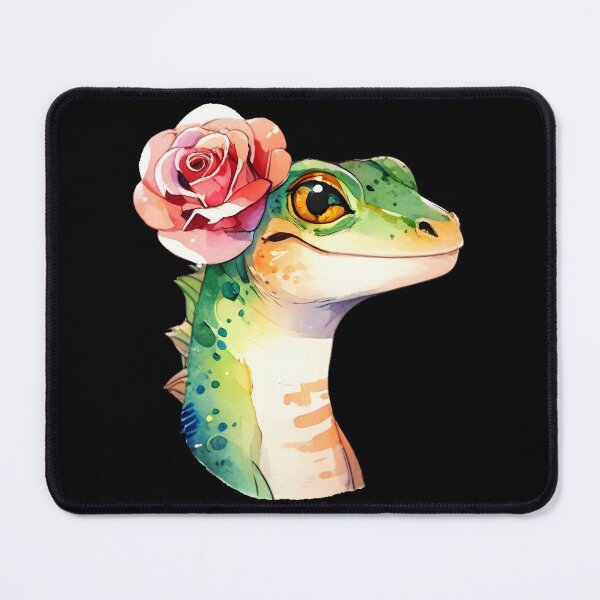 Item preview, Cute Lizard With Rose designed and sold by PlanetMarker.