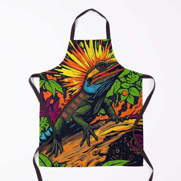 Item preview, Lizard Blaze – Jungle Spectrum Pop Art designed and sold by WildlifeInc.