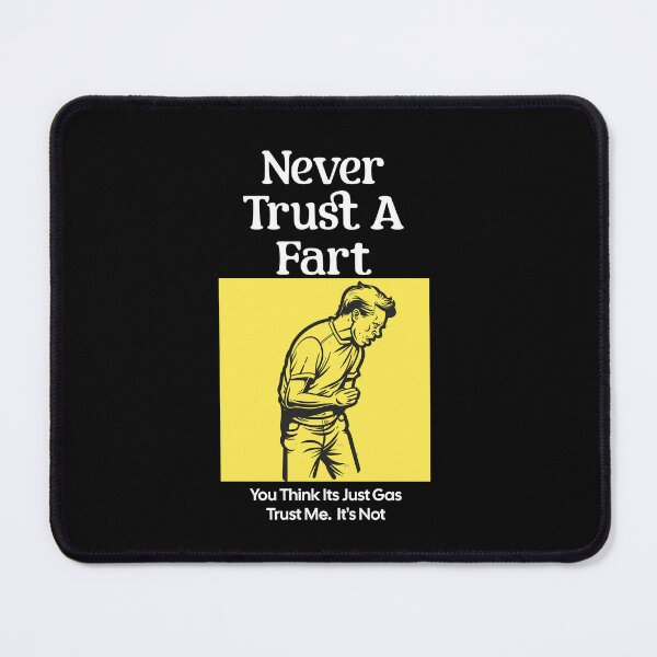Item preview, Never Trust a Fart - Funny Retro Humor Design designed and sold by Teacher2Nerds.