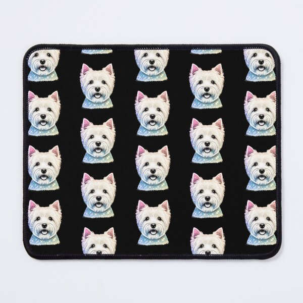 Item preview, Glitter West Highland White Terrier Dog  designed and sold by TheAnimalZ00.