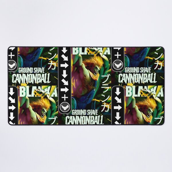 Item preview, Blanka Retro Street Fighter Gaming Art designed and sold by Back2Collage.