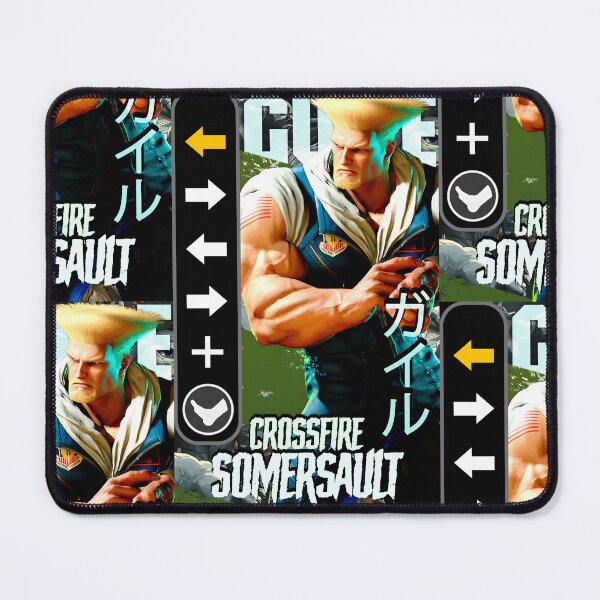 Item preview, Guile Retro Street Fighter Gaming Art designed and sold by Back2Collage.