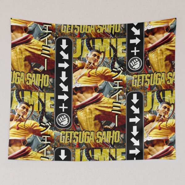Item preview, Jamie Retro Street Fighter Gaming Art designed and sold by Back2Collage.