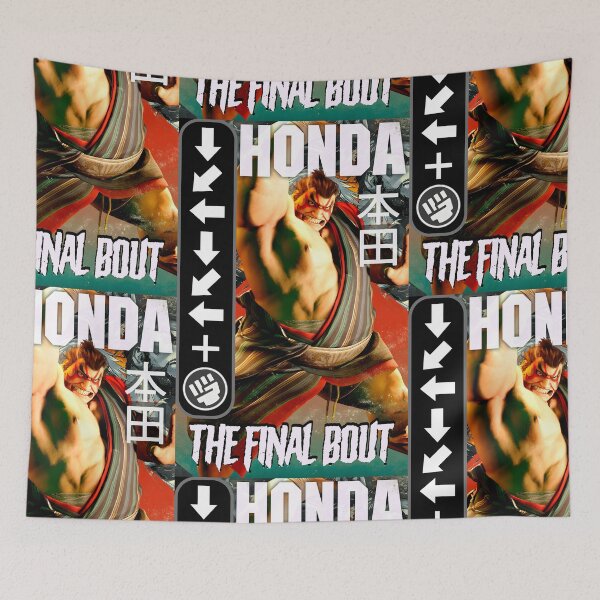 Item preview, E.Honda Retro Street Fighter Gaming Art designed and sold by Back2Collage.