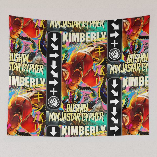 Item preview, Kimberly Retro Street Fighter Gaming Art designed and sold by Back2Collage.