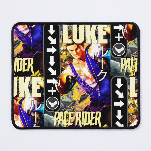 Item preview, Luke Pale Rider Retro Street Fighter Gaming Art designed and sold by Back2Collage.