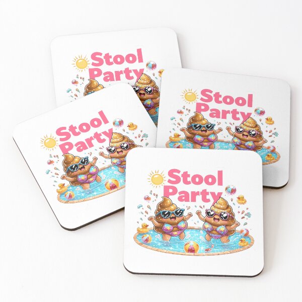 Item preview, Stool Party Happy Poo designed and sold by dreamvisionsKG.