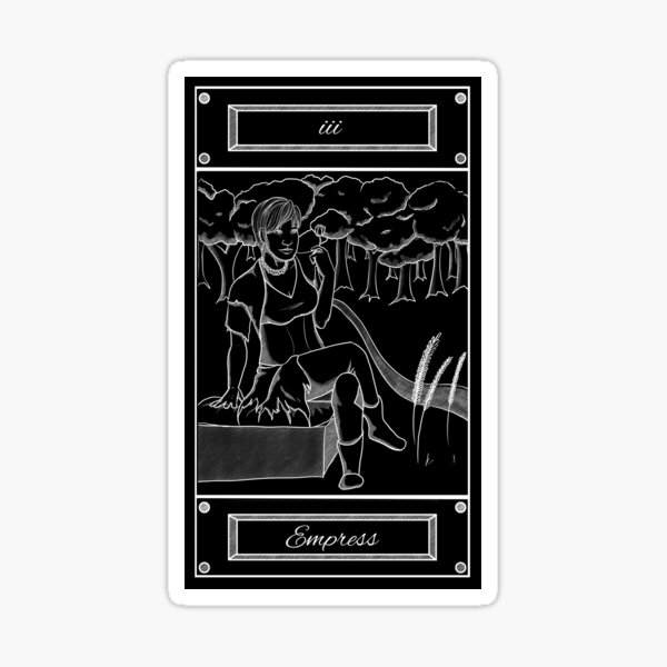 Item preview, Tarot Card - Empress designed and sold by StaticKlingShop.