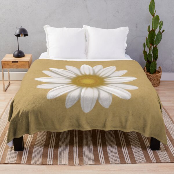 Item preview, Happy Yellow Modern Botanical Hand-Drawn Daisy designed and sold by Ordinary Elevated.