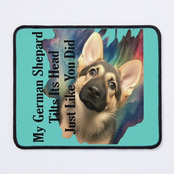 Item preview, German Shepard Head Tilt designed and sold by J A Flanagan.
