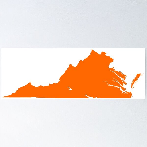 Item preview, Orange Virginia designed and sold by PhilbonianDezin.