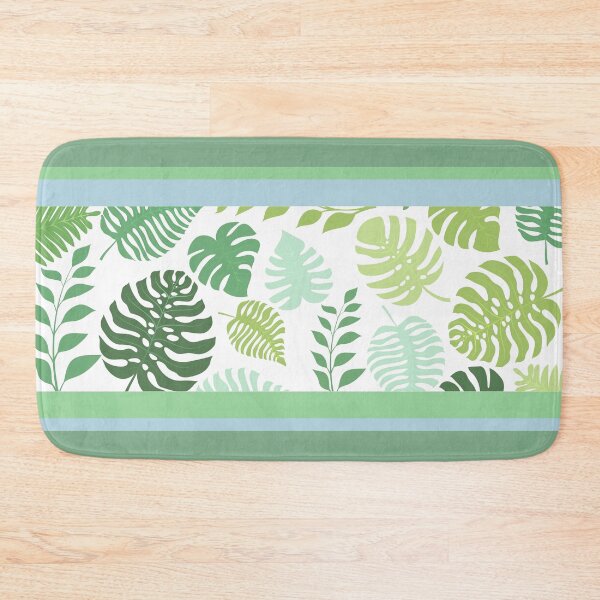 Item preview, Tropical Palm Leaf Bathroom Decor designed and sold by Cozycreationden.