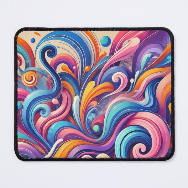 Item preview, Energetic Color Swirl Pattern designed and sold by Porosenok.