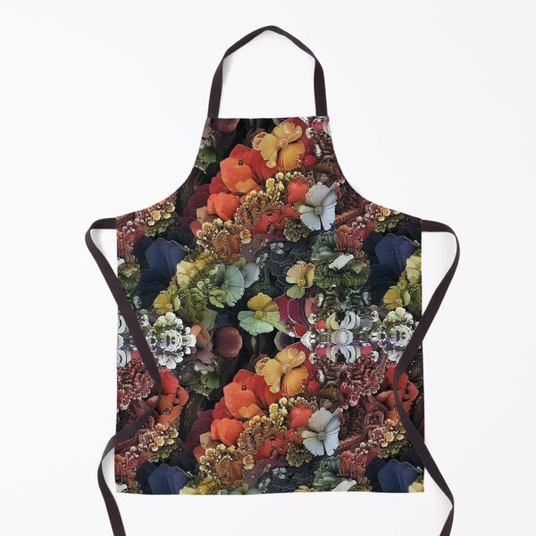 Item preview, Fractal Flower Petals and Lichen Scattered in Colorful Earth designed and sold by LabMandala.