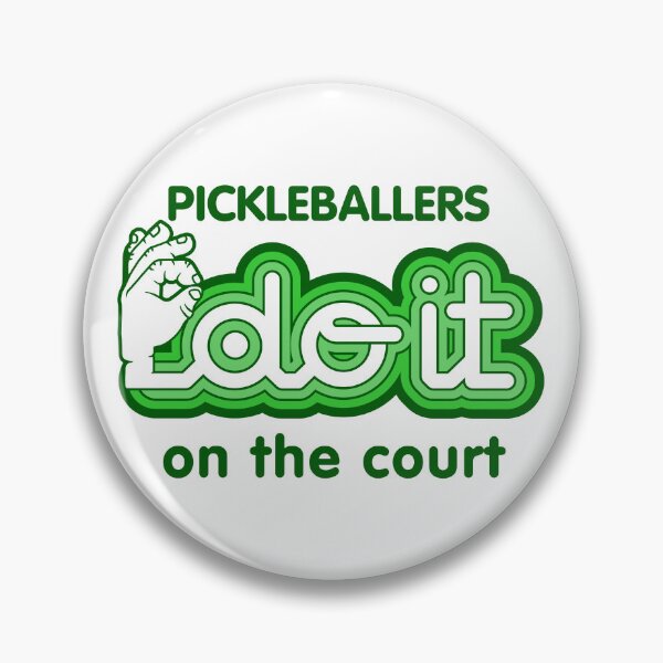 Item preview, Pickleballers Do It On The Court - Funny Pickleball Humor designed and sold by ourkid.