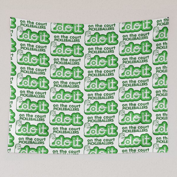 Item preview, Pickleballers Do It On The Court - Funny Pickleball Humor designed and sold by ourkid.