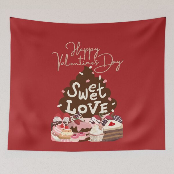 Item preview, Sweet Love Sweet Treats Happy Valentine's Day designed and sold by wildwhimsical.