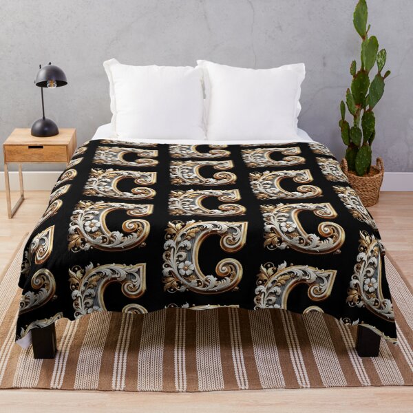 Item preview, Elegant Gold Letter C - Luxurious Monogram Design for a Timeless Touch designed and sold by Blendfactor.