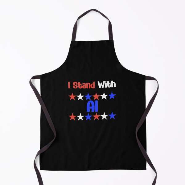 Item preview, I Stand With AI Patriotic Tech Support Design designed and sold by Teacher2Nerds.